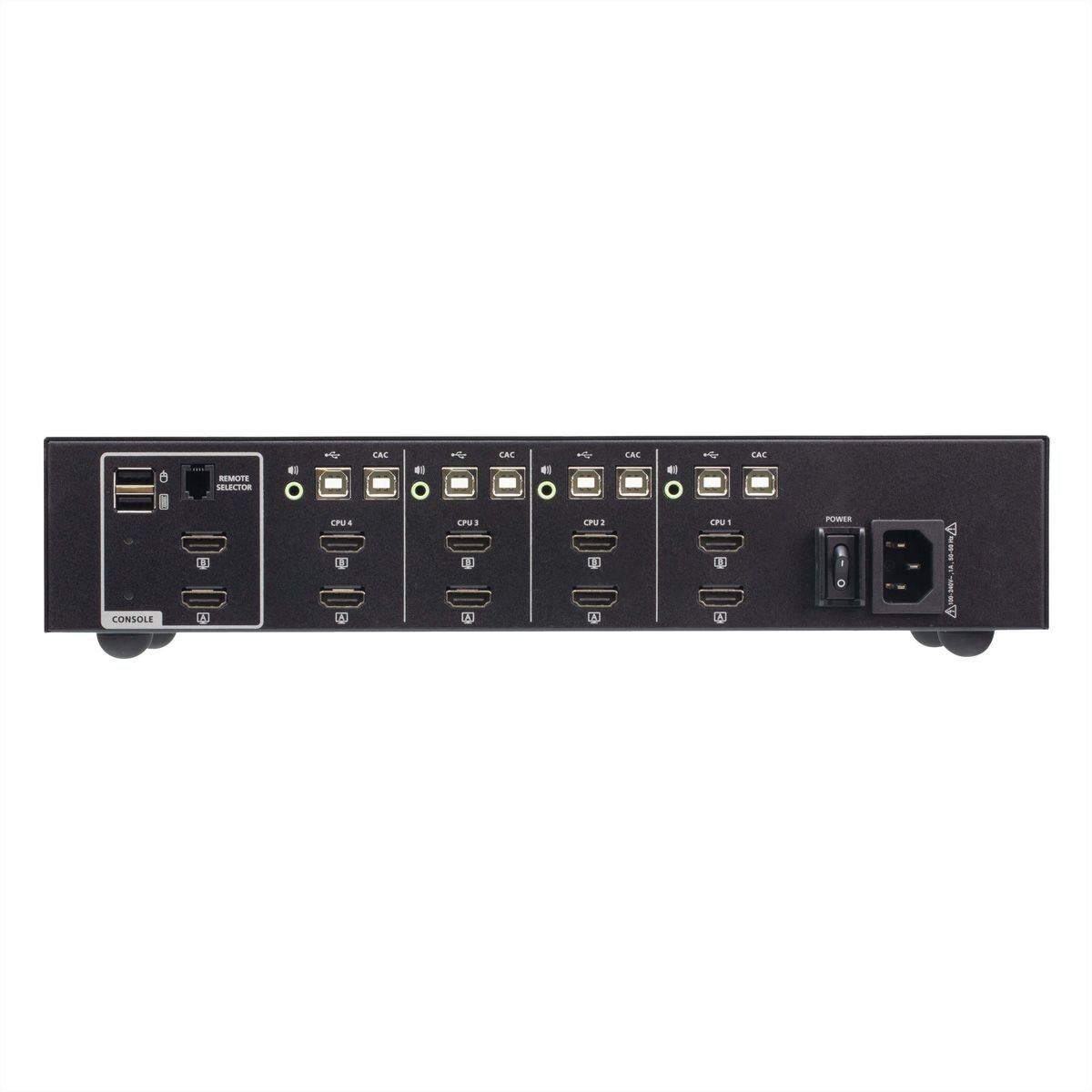 ATEN CS1144H4C 4-Port USB HDMI Dual Display Secure KVM Switc