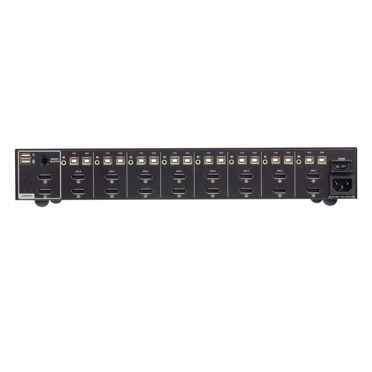 ATEN CS1148DP4C 8-Port 4K USB DisplayPort Dual Display Secur