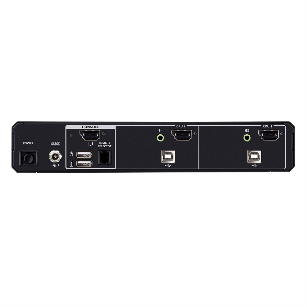 ATEN CS1182DPH4 2-Port USB 5K DP/HDMI, Single Display Univer