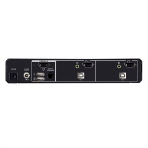 ATEN CS1182DPH4 2-Port USB 5K DP/HDMI, Single Display Universal Secure KVM Switch