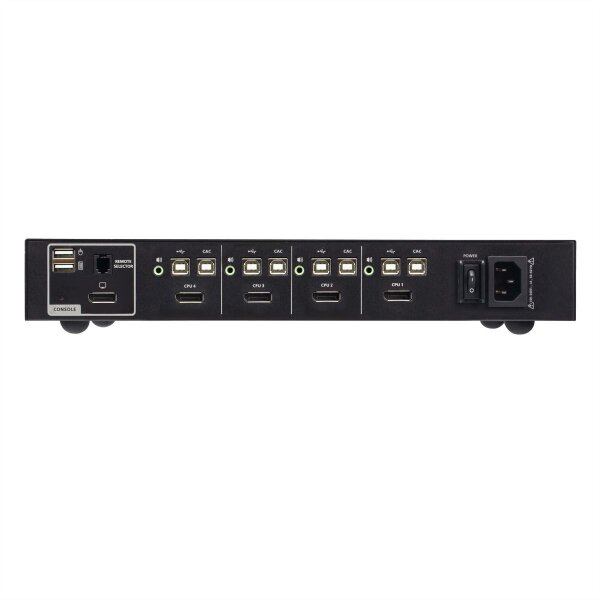 ATEN CS1184DP4C 4-Port USB DisplayPort Secure KVM Switch mit CAC