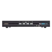 ATEN CS1184DP4C 4-Port USB DisplayPort Secure KVM Switch mit CAC