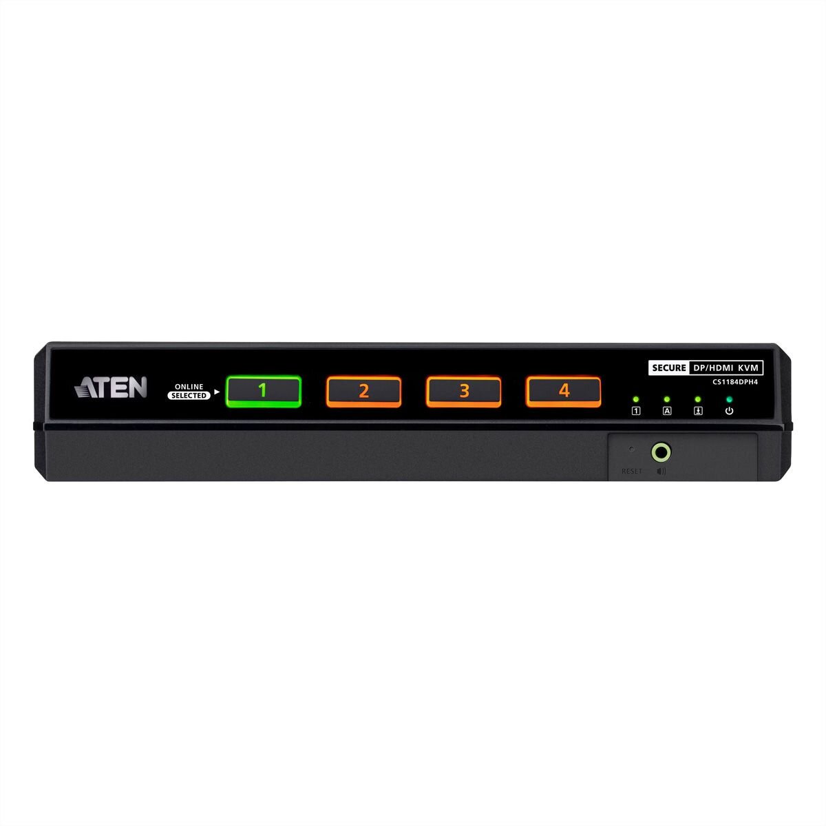 ATEN CS1184DPH4 4-Port USB 5K DP/HDMI, Single Display Univer