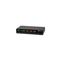 ATEN CS1184DPH4 4-Port USB 5K DP/HDMI, Single Display Universal Secure KVM Switch