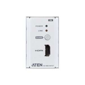 ATEN VE1801AEUT HDMI 4K HDBaseT-Lite Sender, mit EU-Wandplatte PoH
