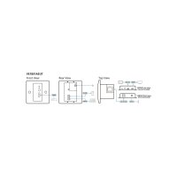 ATEN VE1801AEUT HDMI 4K HDBaseT-Lite Sender, mit EU-Wandplatte PoH