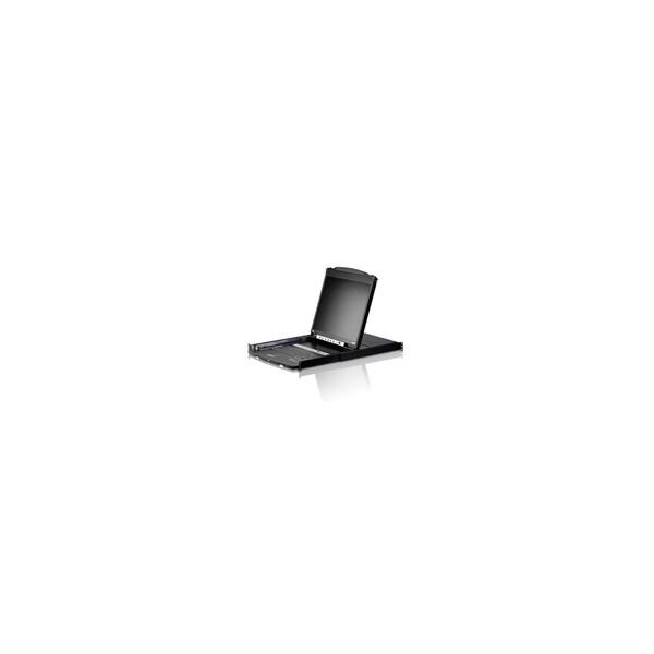 ATEN 2L-5203UP KVM-Kabel VGA USB (mit eingebautem PS/2-USB-Konverter), schwarz, 3 m