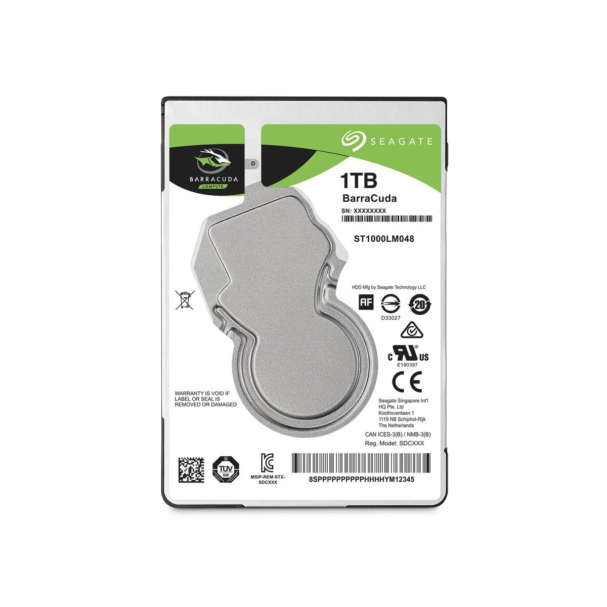 Seagate Barracuda 2.5" 2.5" 1 TB Serial ATA III