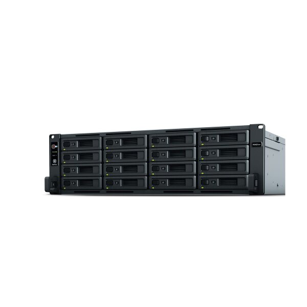 Synology RackStation RS4021XS+ NAS & Speicherserver Rack (3U) Eingebauter Ethernet-Anschluss Schwarz D-1541