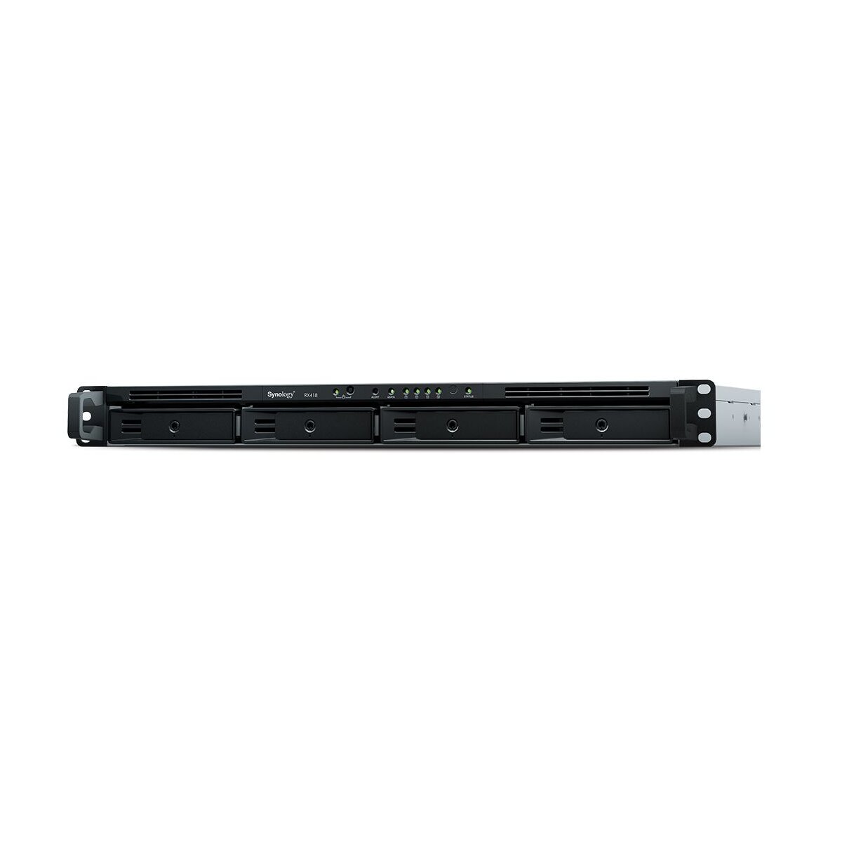 Synology RX418 Disk-Array Rack (1U) Schwarz, Grau