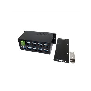 EXSYS EX-1113HMS 16 port USB 3.0/3.1(Gen1) HUB Din-Rail-Kit 15KV ESD Überspannungs-Schutz