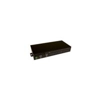 EXSYS EX-1116HMVS 16 Port USB 3.2 Gen1 HUB inkl. Din-Rail Kit Surge Protection