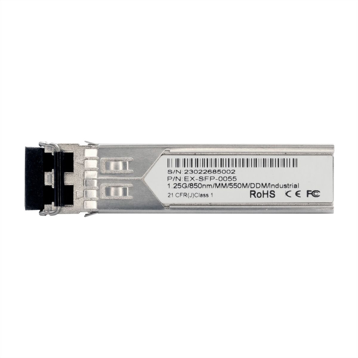 EXSYS EX-SFP-0055 SFP Transceiver LC Multimode 550m, -40&deg