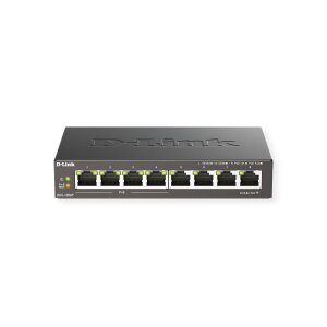 D-Link DGS-1008P 8-Port Gigabit PoE+ Unmanaged Desktop Switch