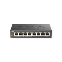D-Link DGS-1008P 8-Port Gigabit PoE+ Unmanaged Desktop Switch