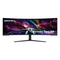 Samsung G95NC LED display 144,8 cm (57") 7680 x 2160 Pixel Dual UHD Schwarz, Weiß