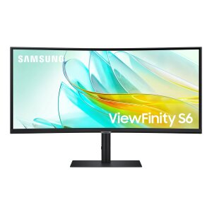 Samsung S65UC Computerbildschirm 86,4 cm (34") 3440 x 1440 Pixel UltraWide Quad HD LCD Schwarz