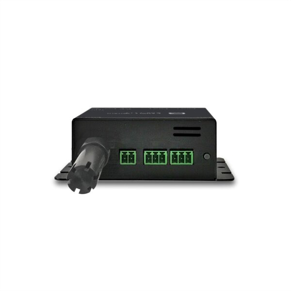 GUDE 721412 Expert LAN-Sensor für Temperatur, Luftfeuchte und I/O-Monitoring, PoE