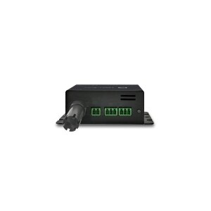 GUDE 721412 Expert LAN-Sensor für Temperatur, Luftfeuchte und I/O-Monitoring, PoE