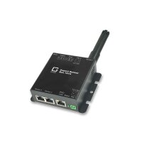GUDE 721412 Expert LAN-Sensor für Temperatur, Luftfeuchte und I/O-Monitoring, PoE