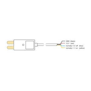 GUDE 7313 Leckage Punktsensor, 2,5 m