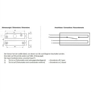 GUDE 7950 Türkontaktsensor