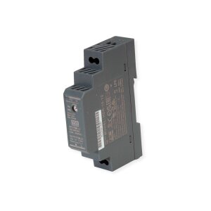 MEAN WELL HDR-15-12 Hutschienennetzteil 15W 12V DC, anthrazit