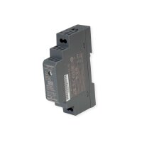 MEAN WELL HDR-15-12 Hutschienennetzteil 15W 12V DC, anthrazit