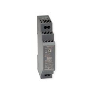 MEAN WELL HDR-15-12 Hutschienennetzteil 15W 12V DC, anthrazit