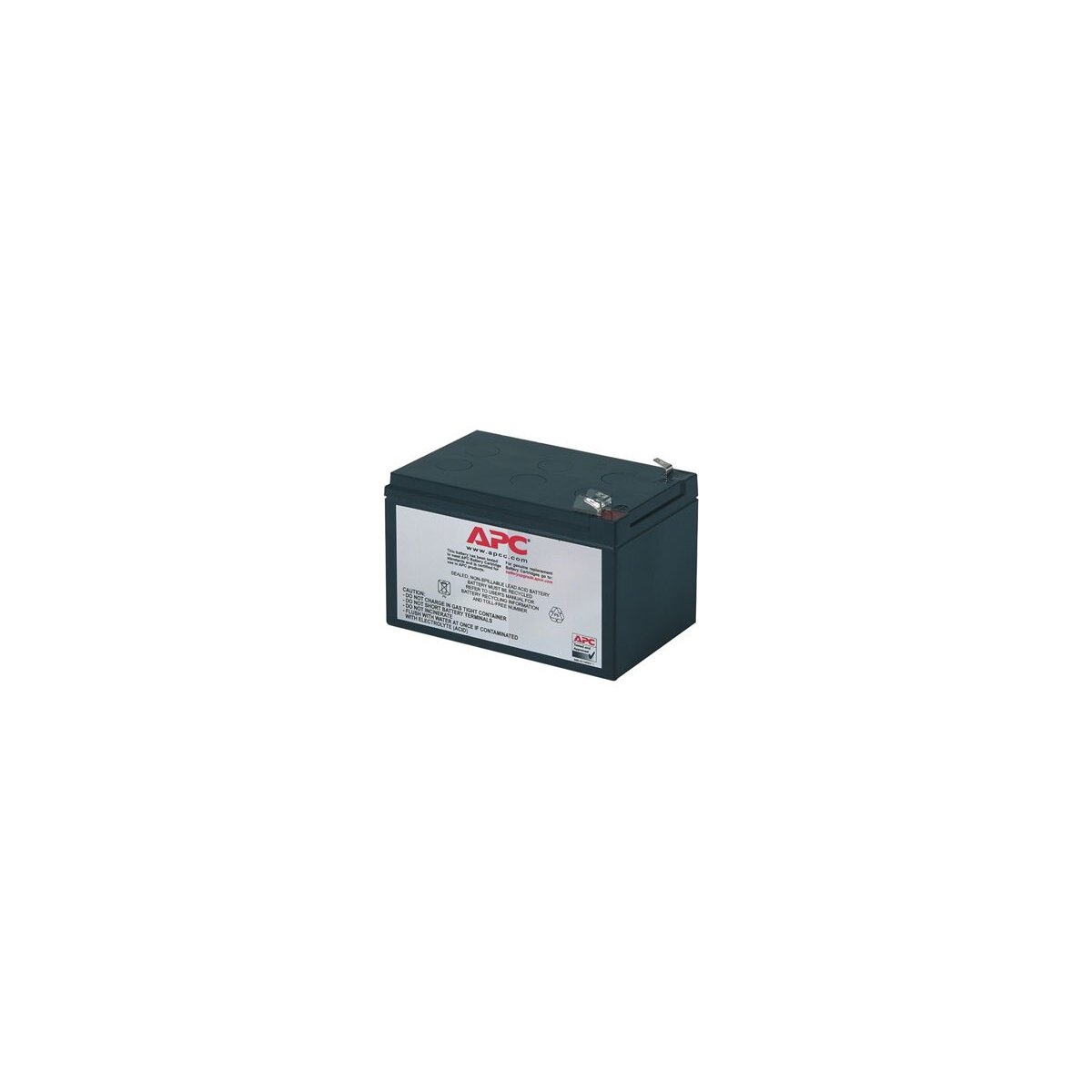 APC-RBC4, Batteriekit box