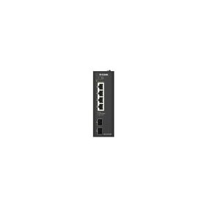D-Link DIS-210G-06P 6-Port Switch, Smart Managed Gigabit PoE Industrial