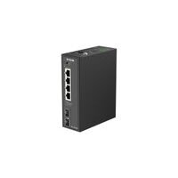D-Link DIS-210G-06P 6-Port Switch, Smart Managed Gigabit PoE Industrial
