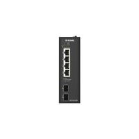 D-Link DIS-210G-06P 6-Port Switch, Smart Managed Gigabit PoE Industrial