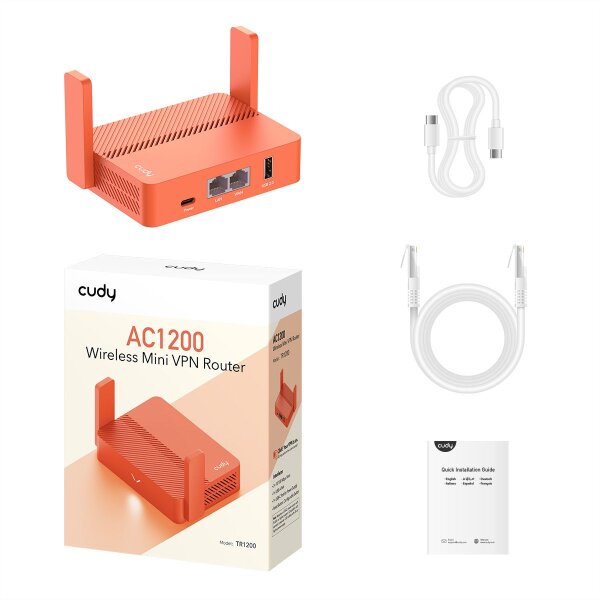 CUDY TR1200 Wireless Mini VPN Router