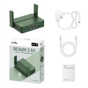 CUDY TR3600 Wi-Fi 7 Mini VPN Router