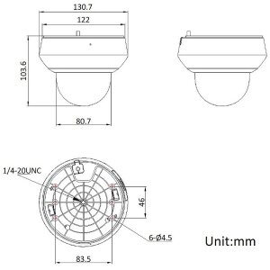 HIKVision DS-2DE2A204IWG1-E/W IP-Kamera 1080p T/N