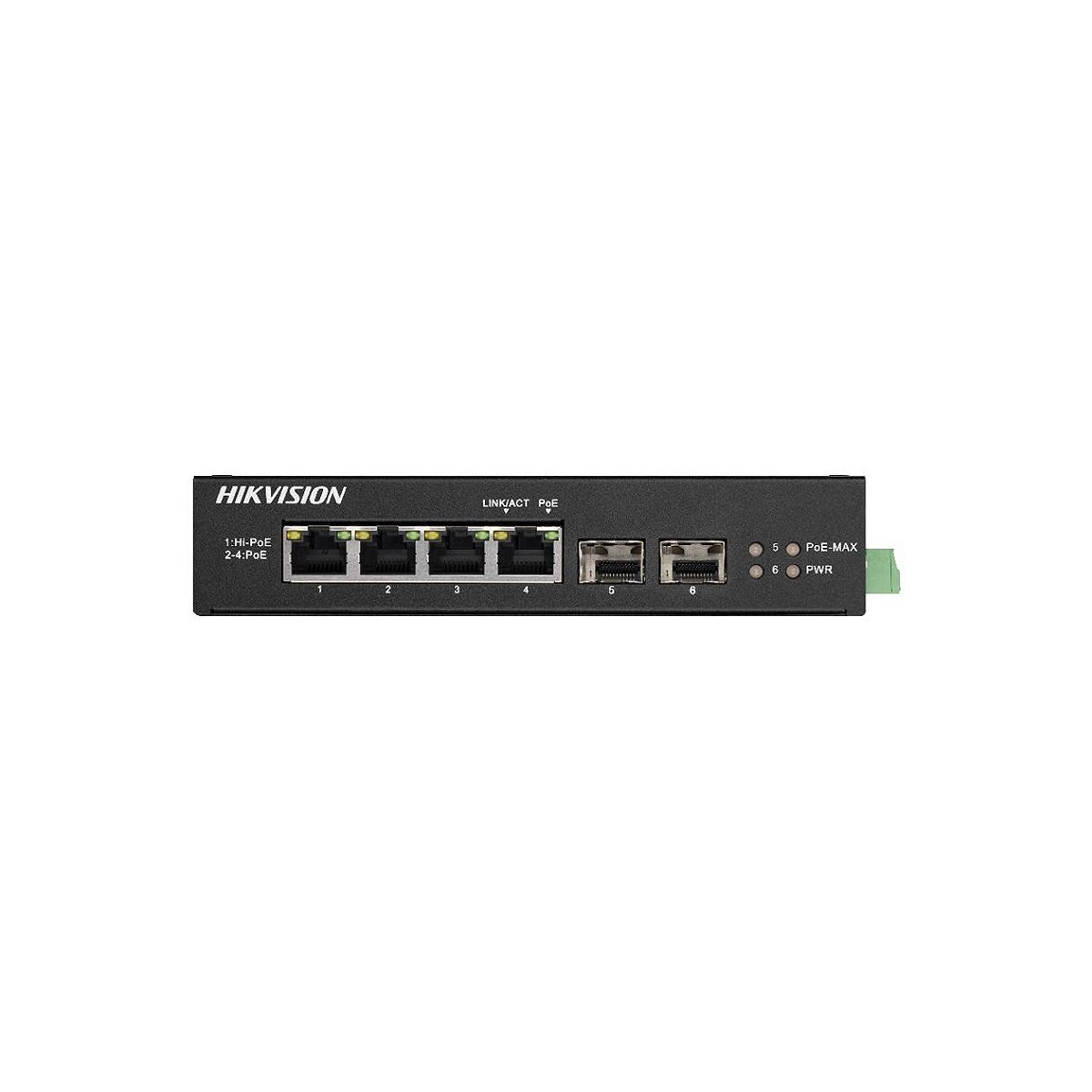 HIKVision DS-3T0506HP-E/HS 4-Port PoE Sw box