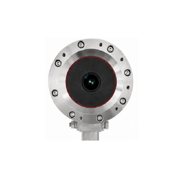 SAMCON ExCam IPP1488 T08-VA2.2.K4.BOR3-L.H-005.N-P Netzwerkkamera im Edelstahlgehäuse gemäß RL 2014/34/EU (ATEX) und IECEx, 8MP, 2,35x optischer Zoom, IP68, inkl. 5 m Systemkabel mit RJ45 Stecker