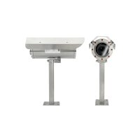 SAMCON ExCam IPP1488 T08-VA2.2.K4.BOR3-L.H-005.N-P Netzwerkkamera im Edelstahlgehäuse gemäß RL 2014/34/EU (ATEX) und IECEx, 8MP, 2,35x optischer Zoom, IP68, inkl. 5 m Systemkabel mit RJ45 Stecker