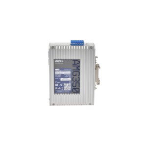 AMG Systems AMG350-4GAT-1G-2S-P120-LV Industrieller 7 Port Unmanaged Switch, 4 x 10/100/1000TX RJ45 (4x 30W PoE), 1 x 10/100/1000TX RJ45, 2 x 1000FX SFP, 120W PoE Budget, 12-56 VDC, Low Voltage Booster