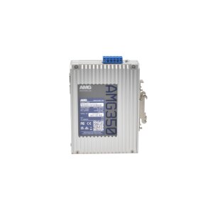 AMG Systems AMG350-4GBT-1G-2S-P240 Industrieller 7 Port Unmanaged Switch, 4 x 10/100/1000TX RJ45 (4x 60/90W PoE), 1 x 10/100/1000TX RJ45, 2 x 1000FX SFP, 240W PoE Budget, 52-56 VDC