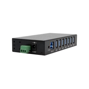 EXSYS EX-11237HMS-2 7 Port USB 3.2 Gen 1 HUB Din-Rail Kit