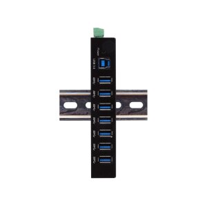 EXSYS EX-11237HMS-2 7 Port USB 3.2 Gen 1 HUB Din-Rail Kit