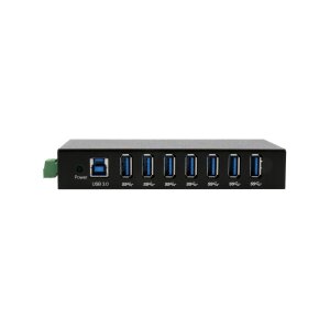 EXSYS EX-11237HMS-2 7 Port USB 3.2 Gen 1 HUB Din-Rail Kit