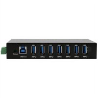 EXSYS EX-11237HMS-2 7 Port USB 3.2 Gen 1 HUB Din-Rail Kit