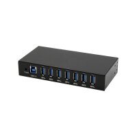 EXSYS EX-11237HMS-2 7 Port USB 3.2 Gen 1 HUB Din-Rail Kit
