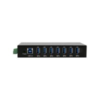 EXSYS EX-11237HMS-2 7 Port USB 3.2 Gen 1 HUB Din-Rail Kit