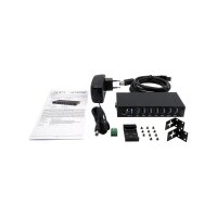 EXSYS EX-11237HMS-2 7 Port USB 3.2 Gen 1 HUB Din-Rail Kit