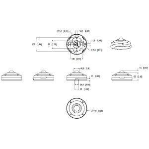 AXIS M4338-PLVE IP-Kamera 12MP TN IR PoE IP66 IK10