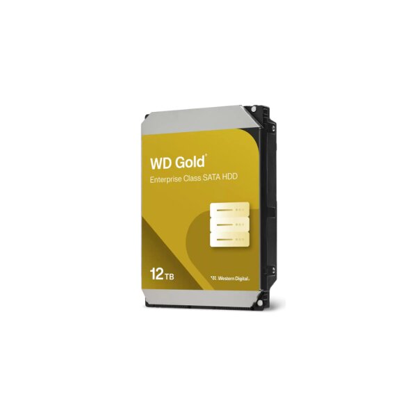 Western Digital WD122KRYZ "WD Gold Festplatte, 3,5"", SATA 6Gb/s, 12TB, 7200RPM, 256MB Cache, 24/7 Betrieb, R/V Sensor"